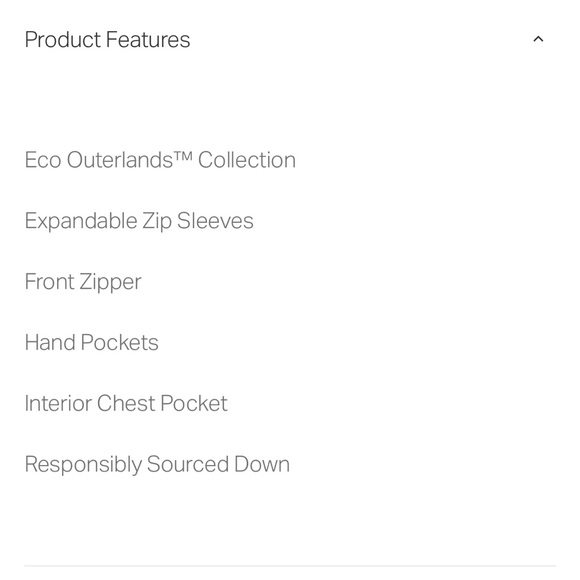 Vuori Hillside Down Jacket - Medium - Laurel green NWT - Picture 8 of 9